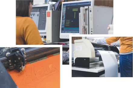 データ編集、カット部門