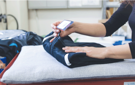 検品、たたみ部門